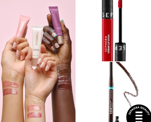 My favorite beauty recs cover photo collage