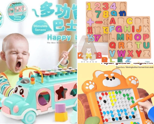 Toys for Kids cover photo collage