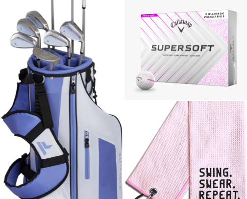 my golf bag! cover photo collage