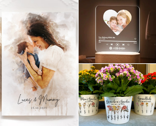 Best Mother's Day Gifts! Unique Gift Guide cover photo collage