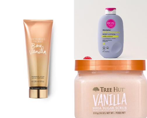 Sweet Vanilla~body care cover photo collage