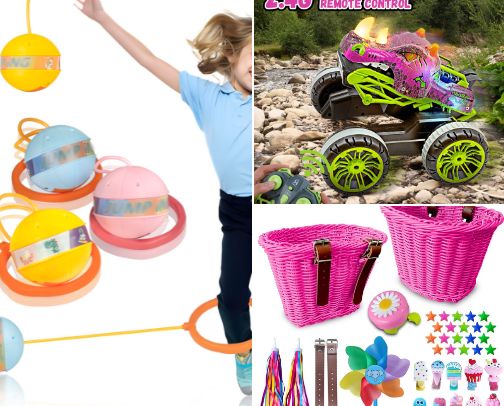Outdoor Toys for All Ages cover photo collage