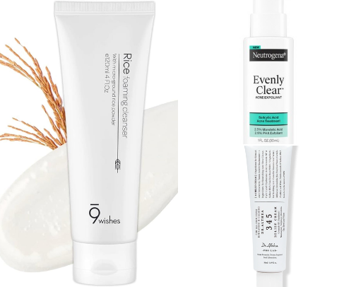 Updated Acne-Safe Skin Care & Makeup cover photo collage