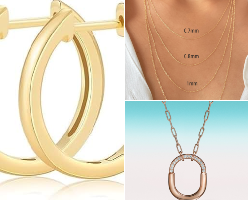 Minimalist Jewelry for Everyday Outfits cover photo collage
