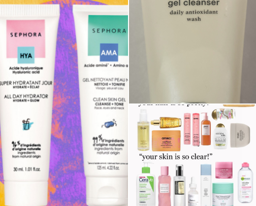 My Holy Grail Beauty Recs: Skincare & Makeup Favorites ✨ cover photo collage