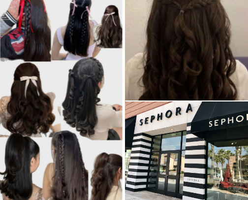 Simple, cute hairstyles! cover photo collage
