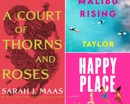 Try to put down these books. cover photo collage