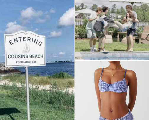 The Summer I Turned Pretty | Full outfit + Makeup guide cover photo collage