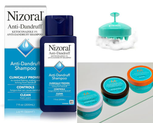 Stuff I use that has gotten rid of my dandruff cover photo collage