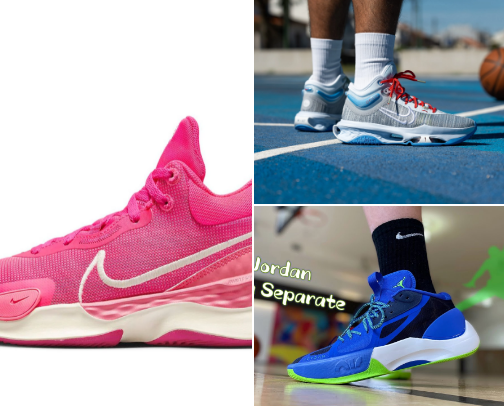 Nike Basketball Shoes cover photo collage