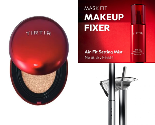 Combination skin makeup must haves cover photo collage