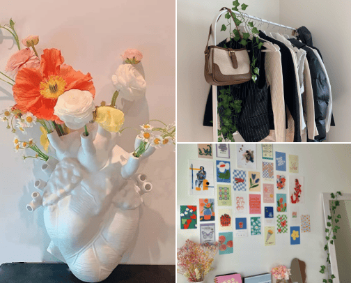 Artículos y decoración de mi apartamento. cover photo collage