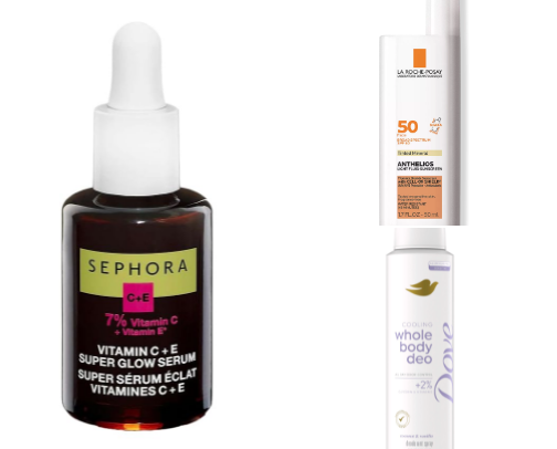 Skincare essentials - sharing secrets and regime cover photo collage