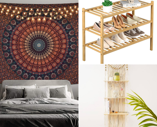 Granola Girl Dorm Decor🥾🪴🍄 cover photo collage