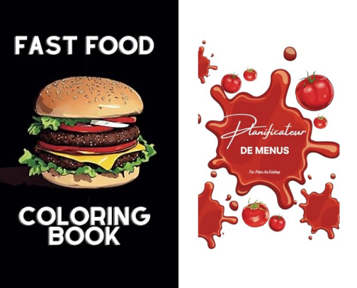 Planner & Coloring Books cover photo collage