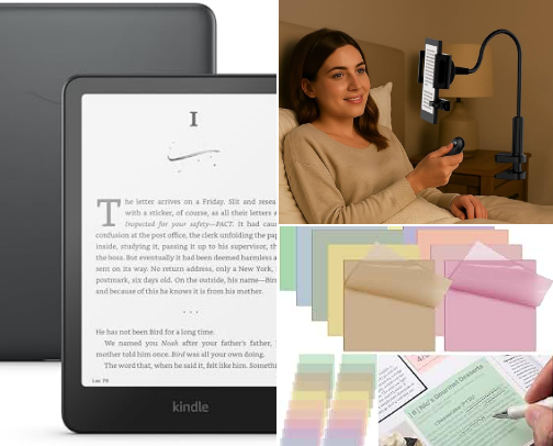 Book Lover Essentials cover photo collage