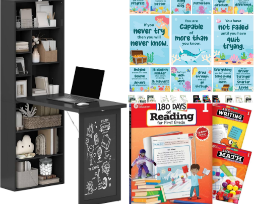 Homeschool/office favs cover photo collage