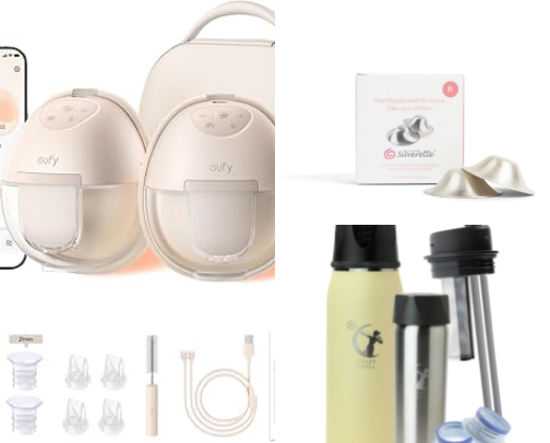 Breastfeeding essentials cover photo collage