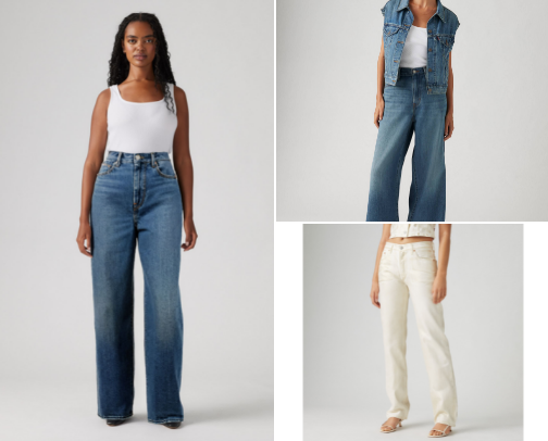 the BEST on offer WOMEN'S jeans cover photo collage