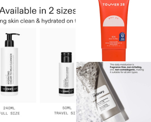 "Sephora’s Best Travel-Size Makeup & Skincare – Mini Beauty Picks for On-the-Go" cover photo collage