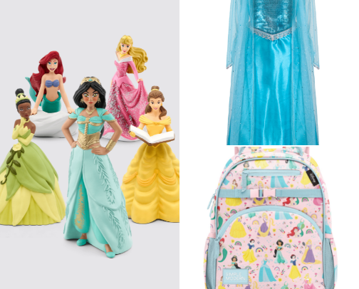 👑 princess-approved kids toys cover photo collage