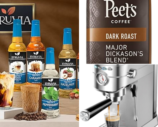 At Home Coffee Bar Essentilas cover photo collage