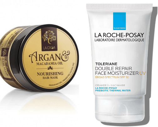 Make up and skincare cover photo collage