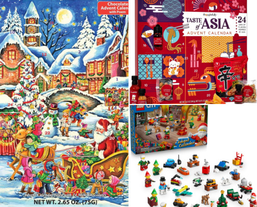 Advent calendars worth the countdown cover photo collage