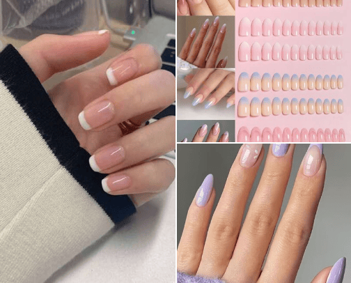 My Favorite SHEIN Nails Purchased! 💕 cover photo collage