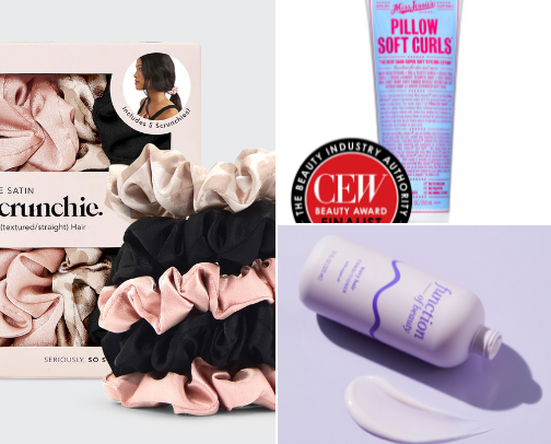 Hair care products I can't live without! (2a-2b hair) 🎀💆🏽‍♀️ cover photo collage