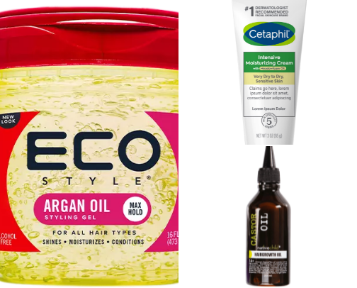 Beauty and Hair Products 💇🏻‍♀️ cover photo collage