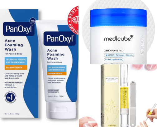 Skincare & Beauty Faves cover photo collage
