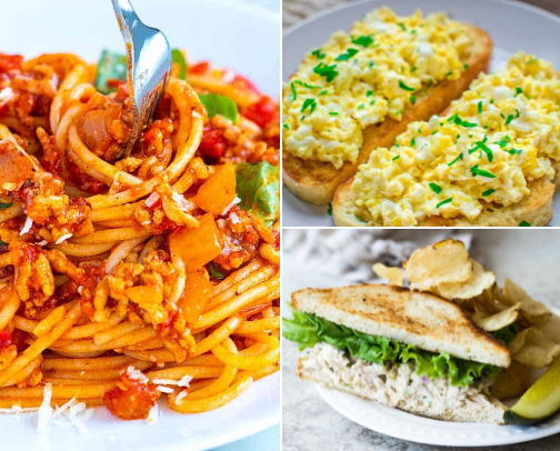 My Favourite Foods! cover photo collage