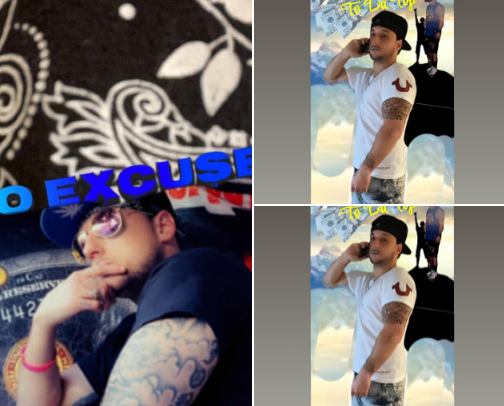 Music vibes cover photo collage