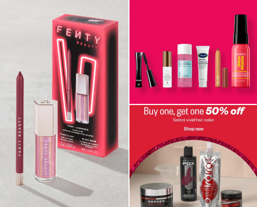 Everyday make-up cover photo collage