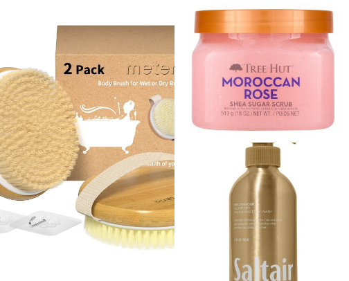 10/10: My Shower Routine + Products 🍨🍭🍰🥥🍦🍫 cover photo collage