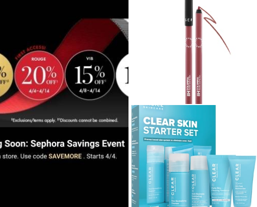 Sephora Holiday Sale cover photo collage