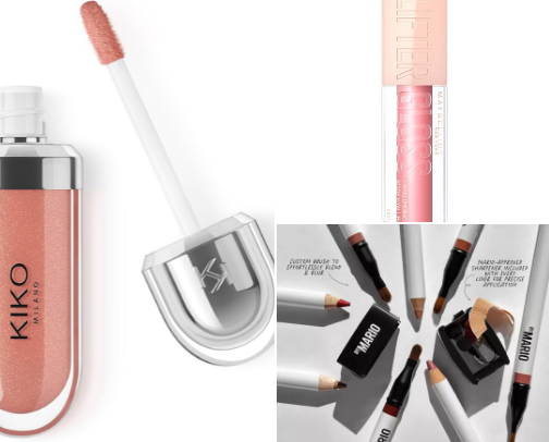 My favorite lip products cover photo collage