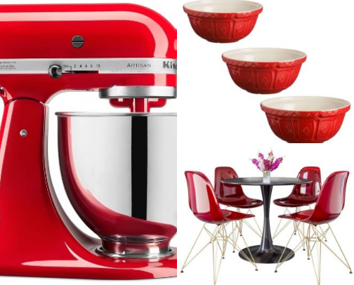 My Favorite Red Kitchen Must Haves!!! cover photo collage