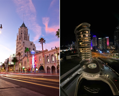 Holiday and travel cover photo collage