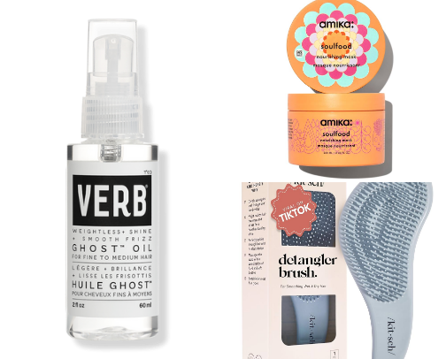 Hair Products cover photo collage