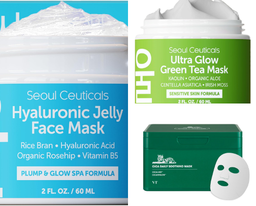Face Mask Recommendations For An At Home Spa Experience cover photo collage