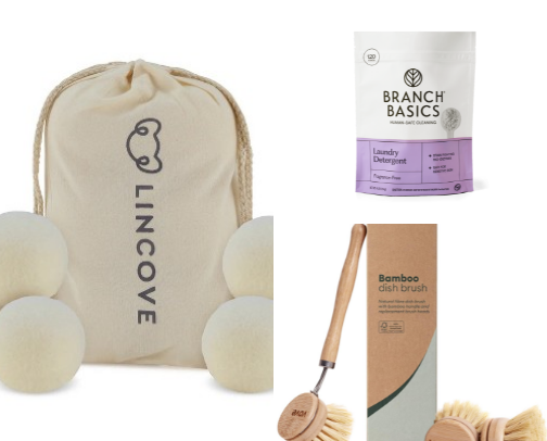 non toxic living products cover photo collage