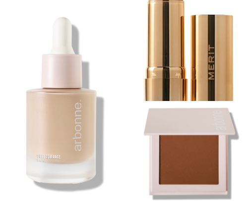 Everyday makeup routine cover photo collage