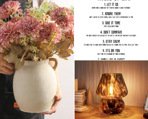 Top 16 Trendy Home decor items cover photo collage