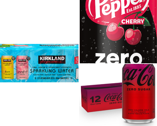 Carbonated drinks that taste delicious cover photo collage