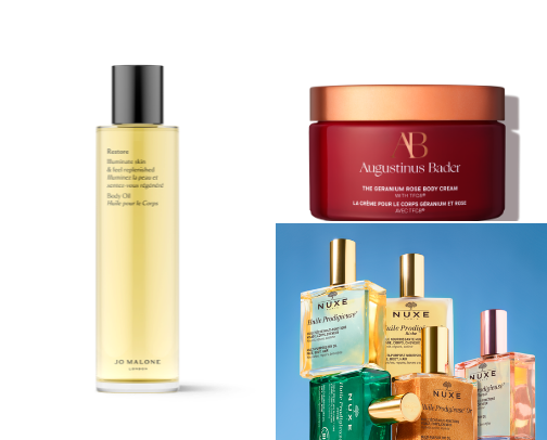 10 body  products to alleviate    Yoiur body care into a luxurious ceremony cover photo collage
