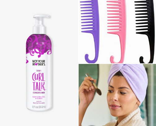Holy Grail Curly Hair Products 👩‍🦱 cover photo collage
