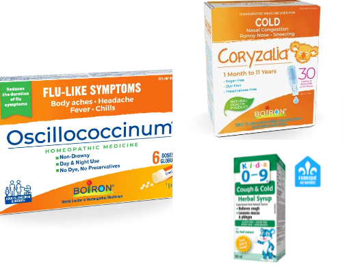 Kids Cold and Flu Remedies cover photo collage