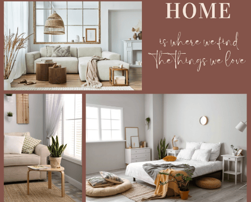 Make Your Home Your Favorite Place To Be cover photo collage